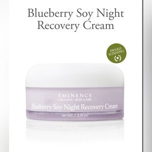 NWOB Eminence Blueberry Soy Night Recovery Cream
